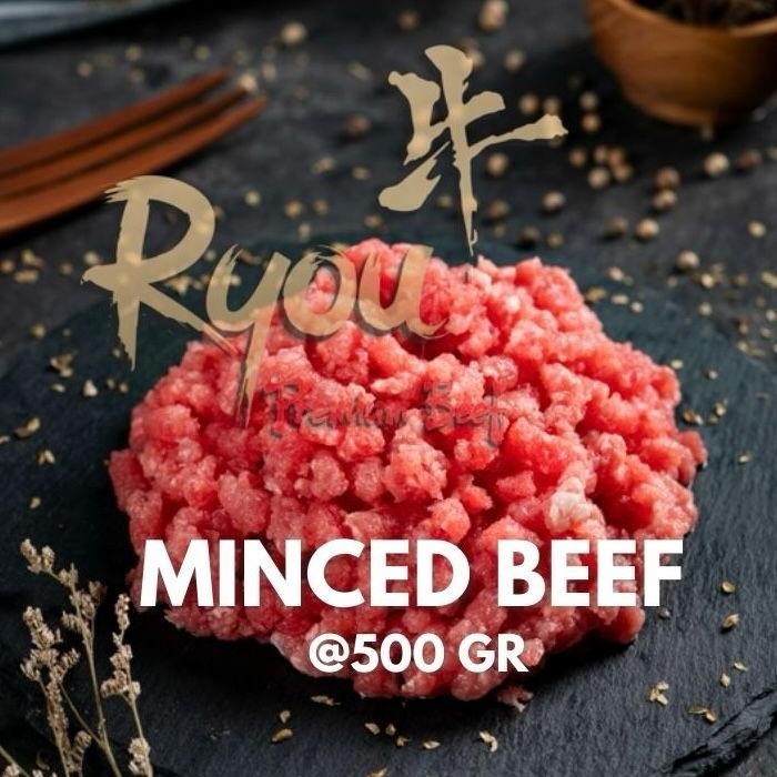 

98% Daging A+ Grade Giling 500Gr Minced Meat Beef Saikoro Sapi Steak