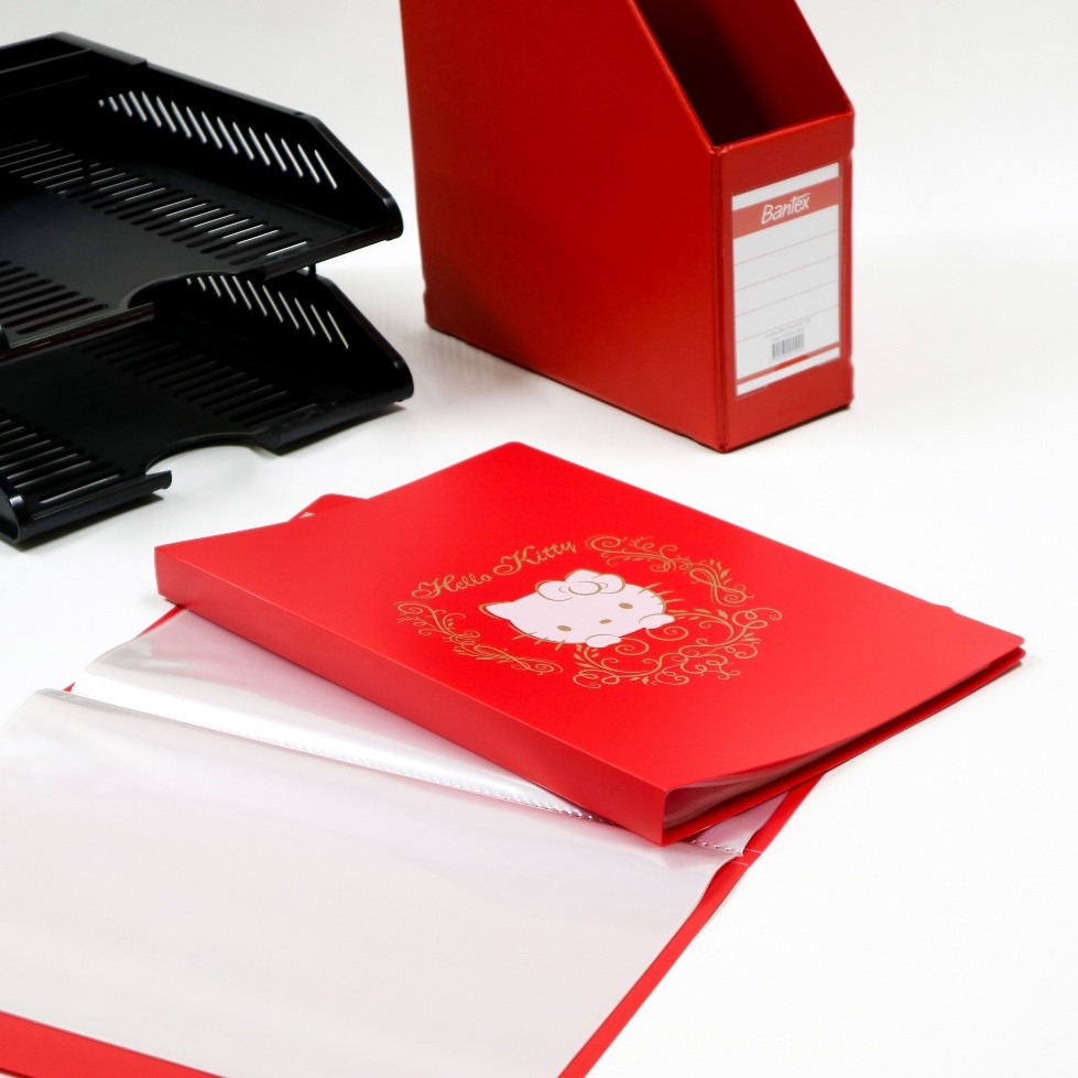 

Bantex Display Book Hello Kitty 40 Sheets Folio Red 3185A09HK