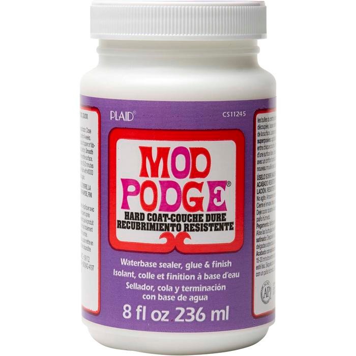 

TERLARIS Mod Podge Hard Coat 8 oz 236 Ml USA