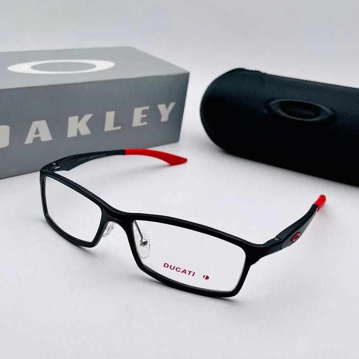Paling Laris New Frame Kacamata Okl Ducati Mt0117 Magnesium Super / Terbaru + Box