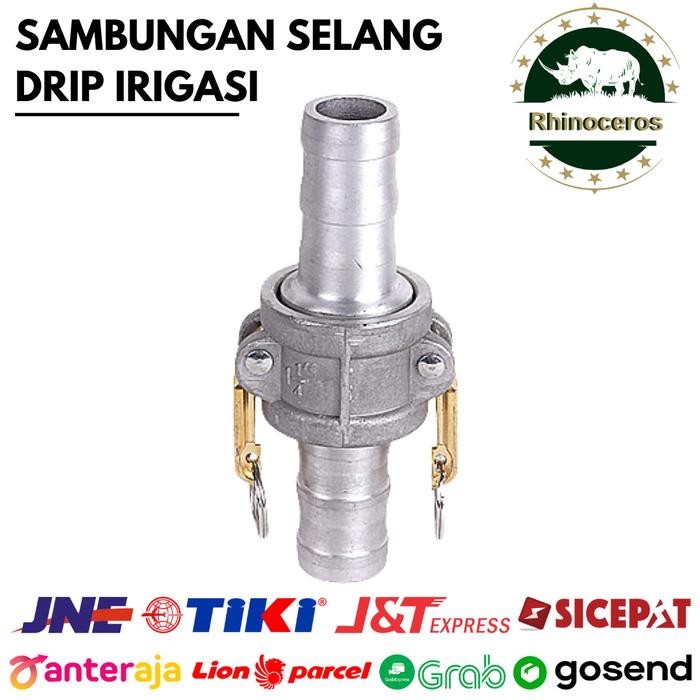 Sambungan Selang Drip Selang Irigasi Stainless 2