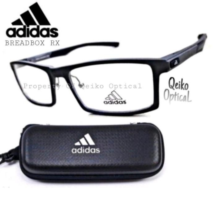 Laris Frame Kacamata Pria Sporty Titanium Carbon Adidas Breadbox C1-S54 Blk