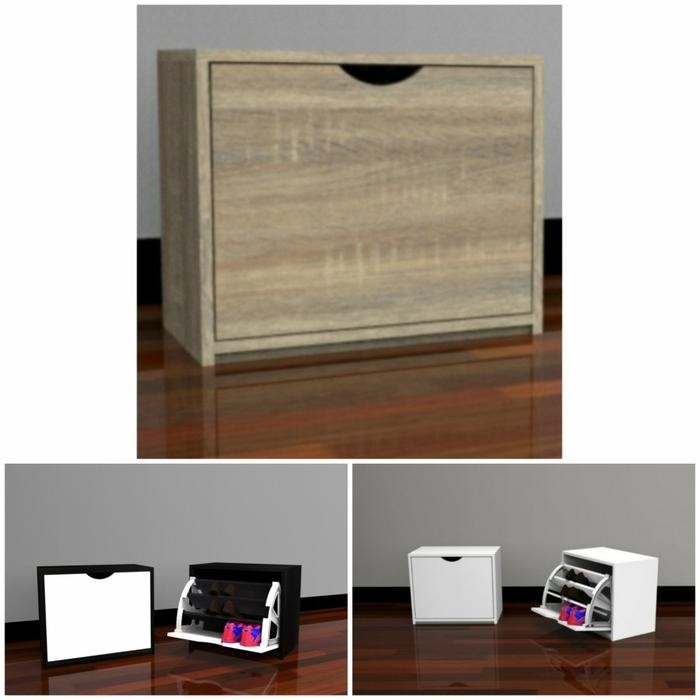 Rak lemari sepatu kursi duduk serbaguna minimalis Furniture