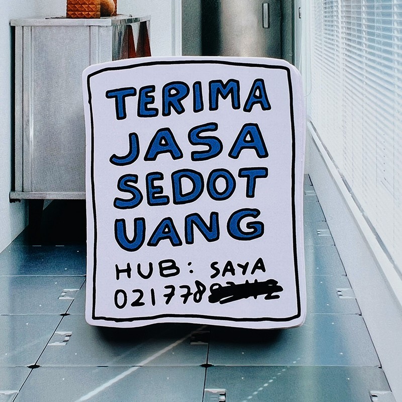 

UM1 Jasa Sedot Uang - Vinyl Sticker