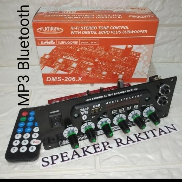 Exter Studio - Kit Platinum Dms-206.X Plus Mp3 Bluetooth / Dms206X Mp3 / Dms 206 X