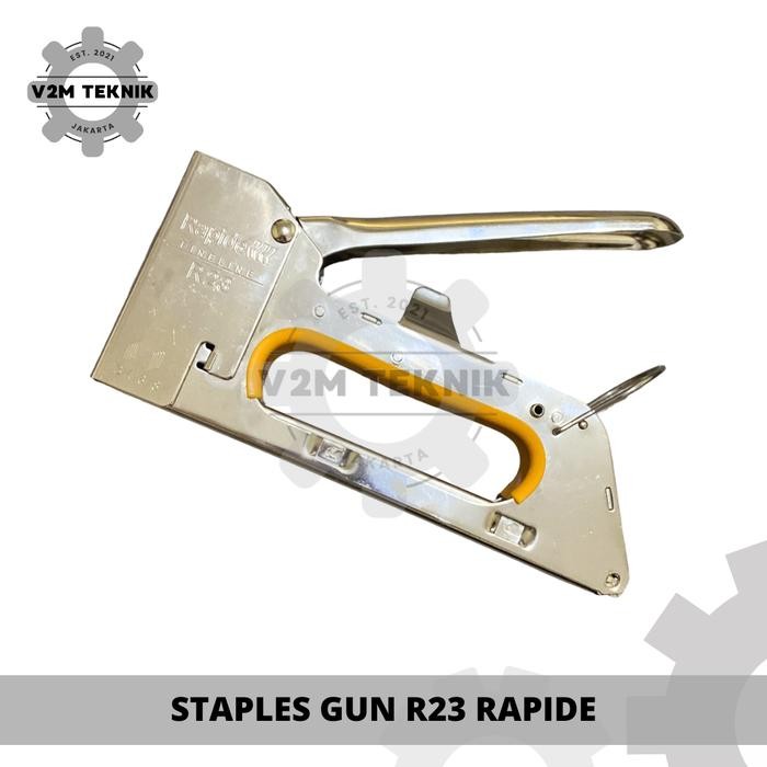 

WOLD - Staples Gun Tacker Hekter Rapide R23 / Stepler Tembak Manual R23 Gun Treker