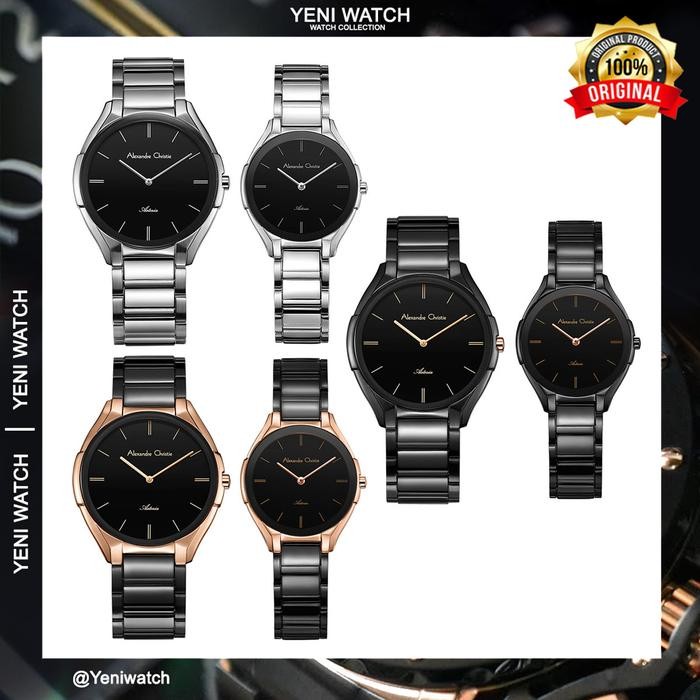 Alexandre Christie Ac 8610 For Couple Original Watches Asli 100%