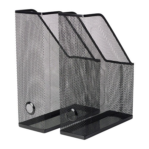 

DRONJONS File majalah 2 pcs putih / hijau muda / hitam