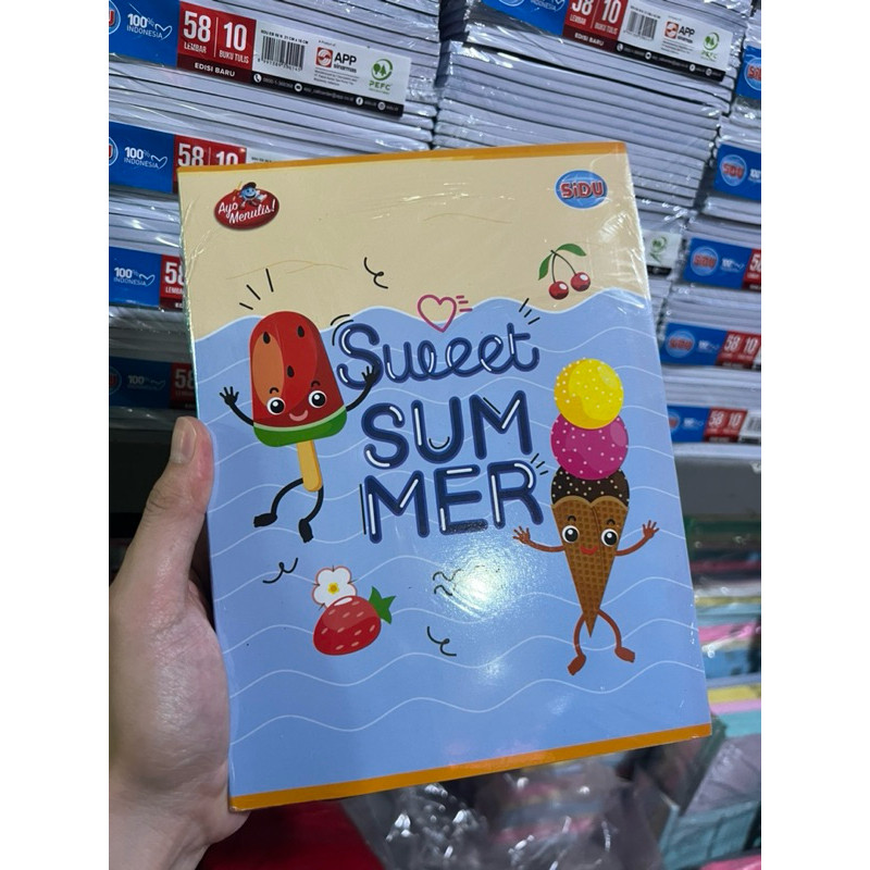 

UM1 buku sidu 38 lembar 1 pak isi 10pcs buku untuk anak sekolah kualitas bagus