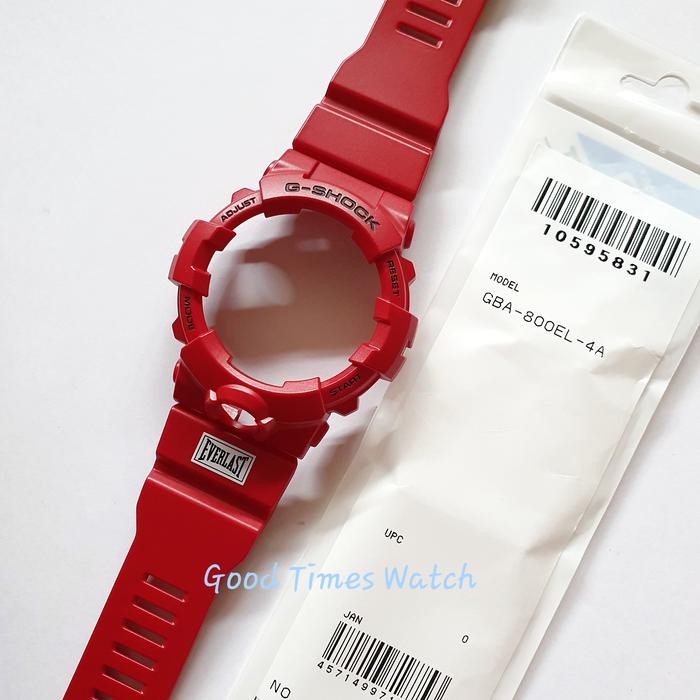 Mantab Paket Strap Bezel G-Shock Gba-800El-4 Gba 800El Gba 800 Casio Original