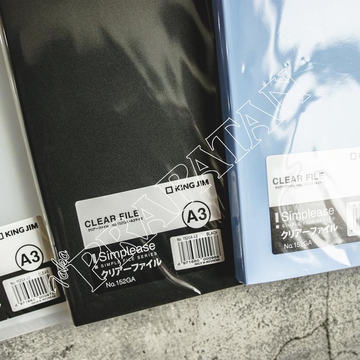 

Clear Holder / Display Book / Clear File King Jim A3 - 20 Pockets