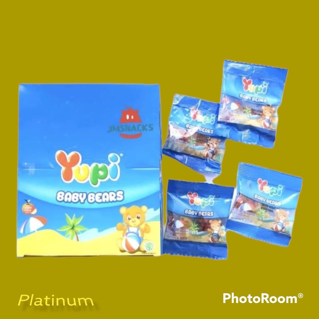 

Dapur Joglo Yupi Baby Bear 168 G / 24 Pcs @ 7G