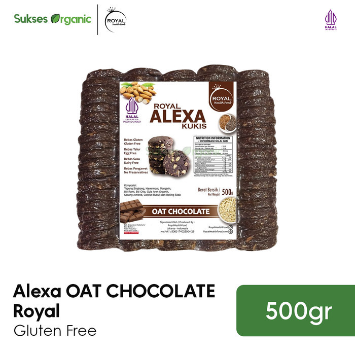 

Dapur Joglo Almond Delight Cookies Oat Chocolate Alexa 500Gr