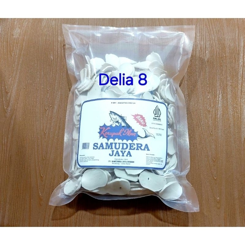 

Dapur Joglo Krupuk Samudra / Kerupuk Samudera Jaya Ikan Tenggiri Super 500 Gram