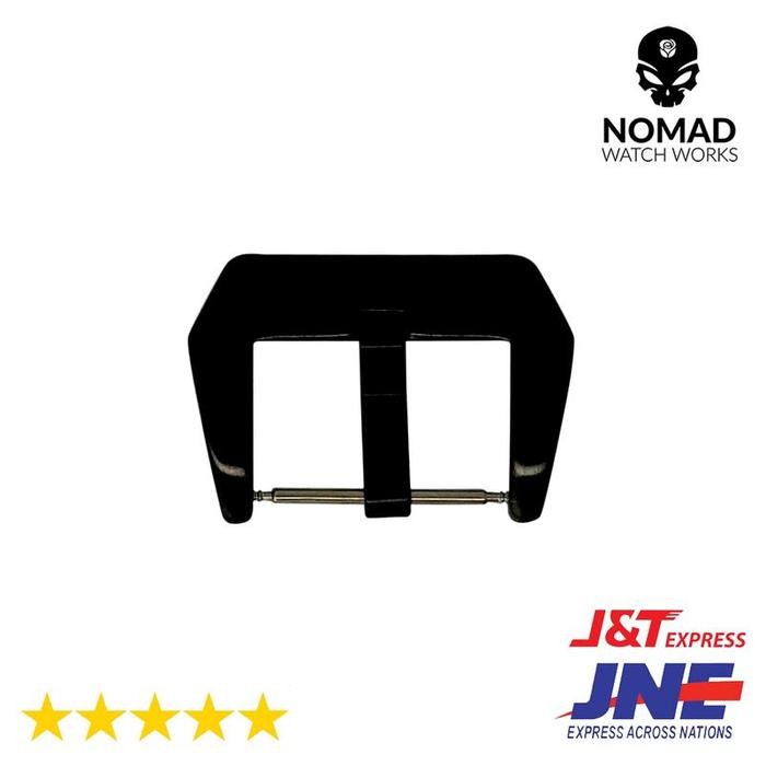 Terbaik 26 Mm - Pre-V Buckle - Buckle Jam Stainless Steel - Pvd Black