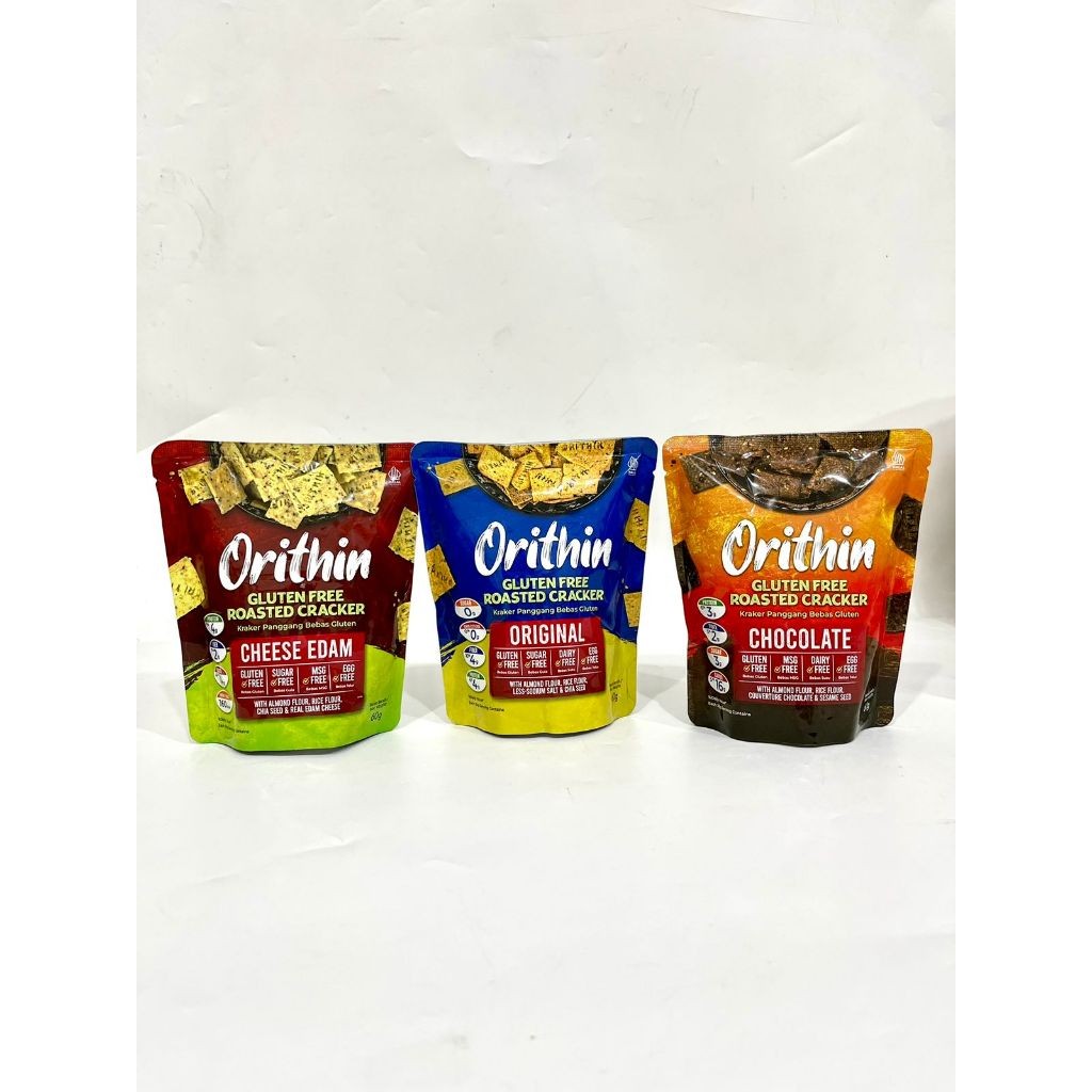 

Dapur Joglo Orithin Snack Glutenfree 25G Original Cemilan Sehat Kaya Serat Tanpa Gluten / Susu /
