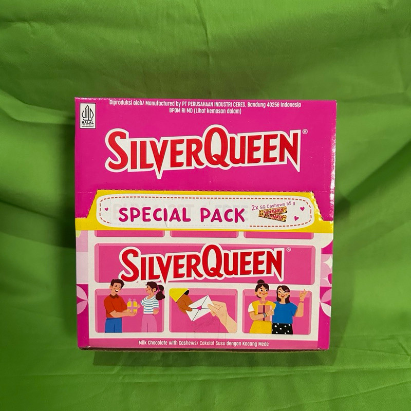 

Dapur Joglo Silverqueen 55Gr Cashew 2Pc X 10Pack