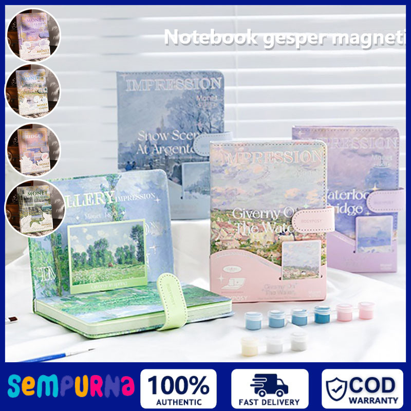 

UM1 Full Color Buku Diary Rosyposy Nature Pemandangan Korea Vintage Lucu / Journal / Agenda Impor /