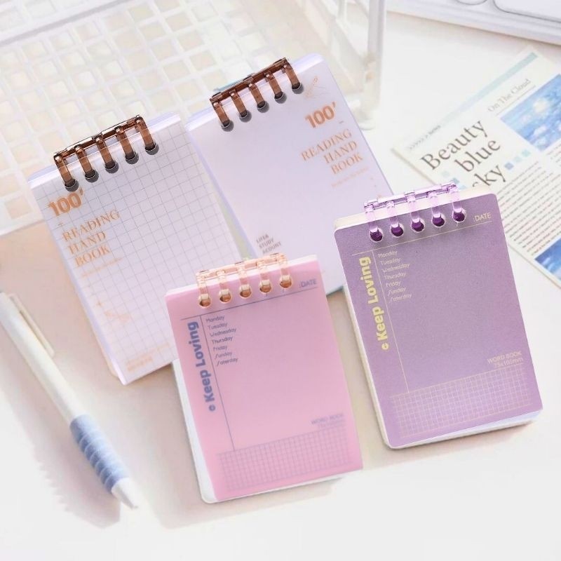 

UM1 1 pcs buku kecil A7 simple mini notebook refillable