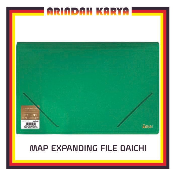 

Map Document/Expanding File Daichi Folio - Hitam, Merah, Biru, Hijau