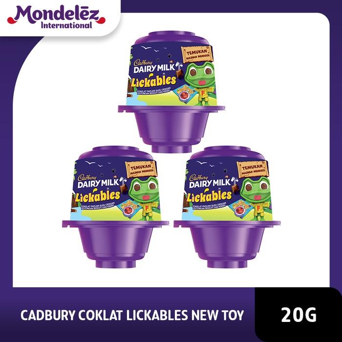 

EatFr3sh- Cadbury Cokelat Lickables 20gr - Triple Pack