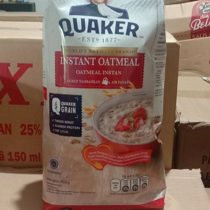 

EatFr3sh- Quaker oatmeal instant 800gr