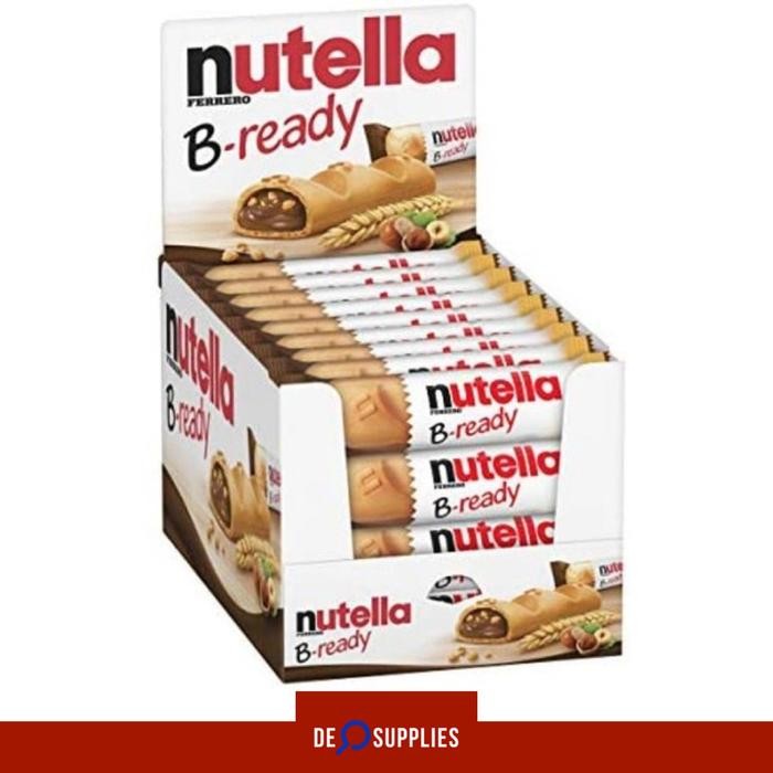 

EatFr3sh- Nutella B-Ready 1 Box (36pcs x 22g) - BReady B Ready Hazelnut Ferrero