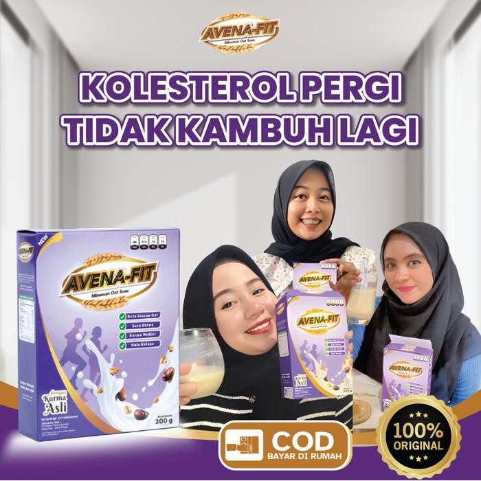 

EatFr3sh- AVENAFIT Minuman Oat Susu Untuk Kolesterol & untuk Sarapan [1 BOX] - Sereal Oatmeal Food