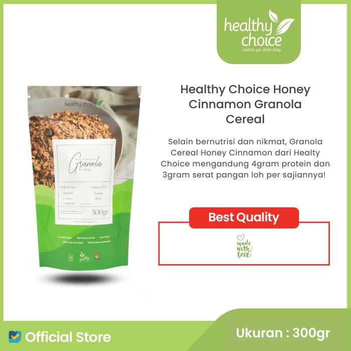 

EatFr3sh- Healthy Choice Honey Cinnamon Granola Cereal 300gr