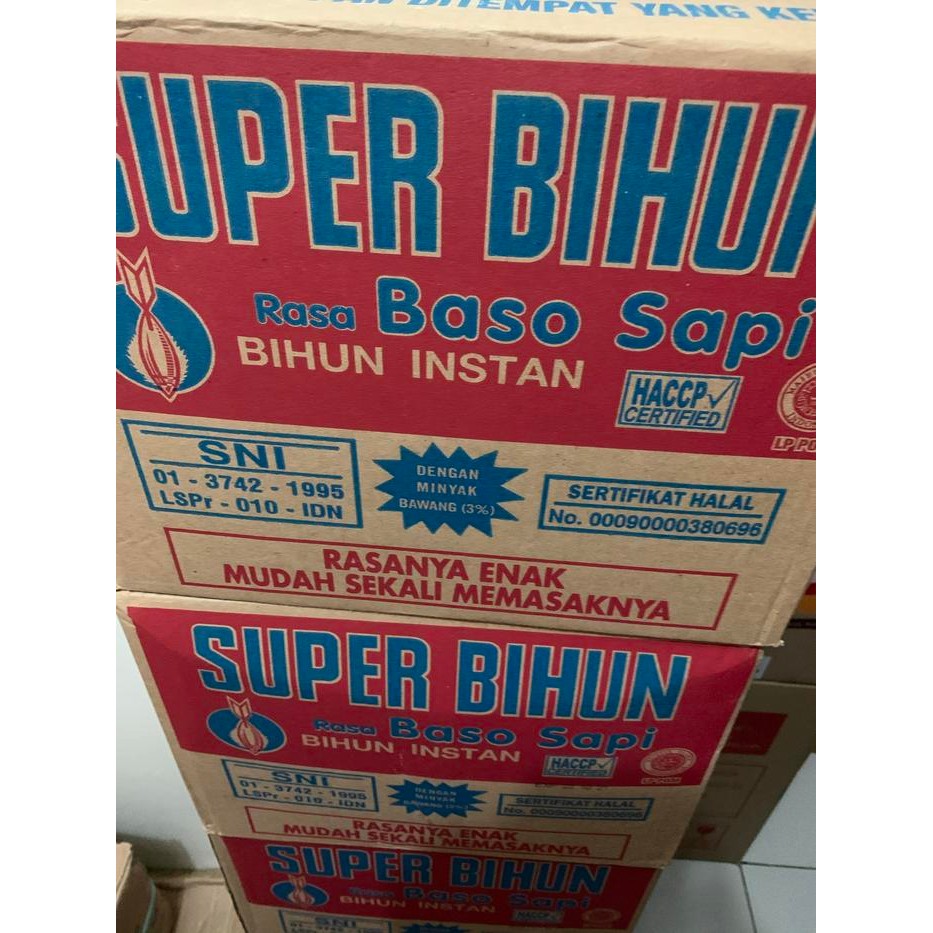 

EatFr3sh- Super Bihun Kuah Rasa Baso 1 dus isi 30 pcs