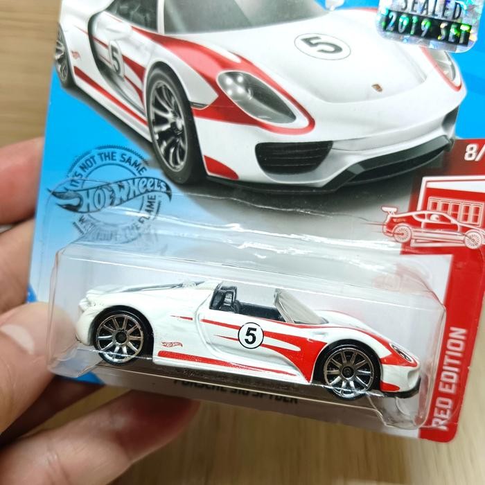 Original 100% - hot wheels porsche 918 spyder red edition