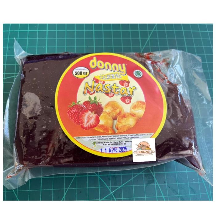 

EatFr3sh- Donny Nastar Strawberry 500gr Selai nastar isian kue kering filling