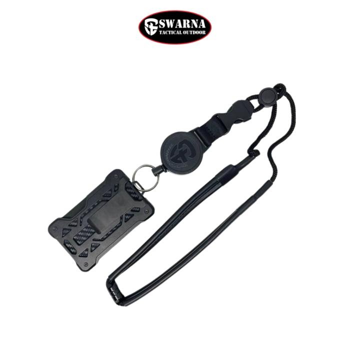 

Lanyard Tali Paragon - Lanyard Tactical - Lanyard Id Guard - Name Tag - Swarna Tactical