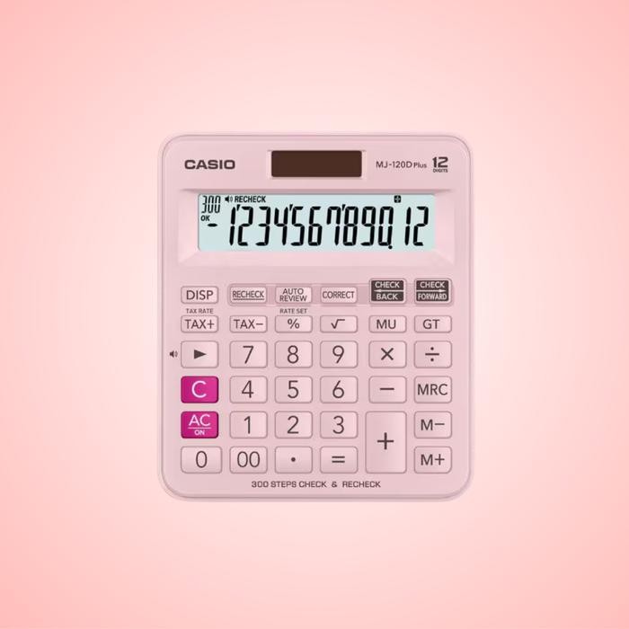 

Casio Mj-120Dplus - Hitam - Kalkulator Dagang - Fungsi Recheck-12Digit