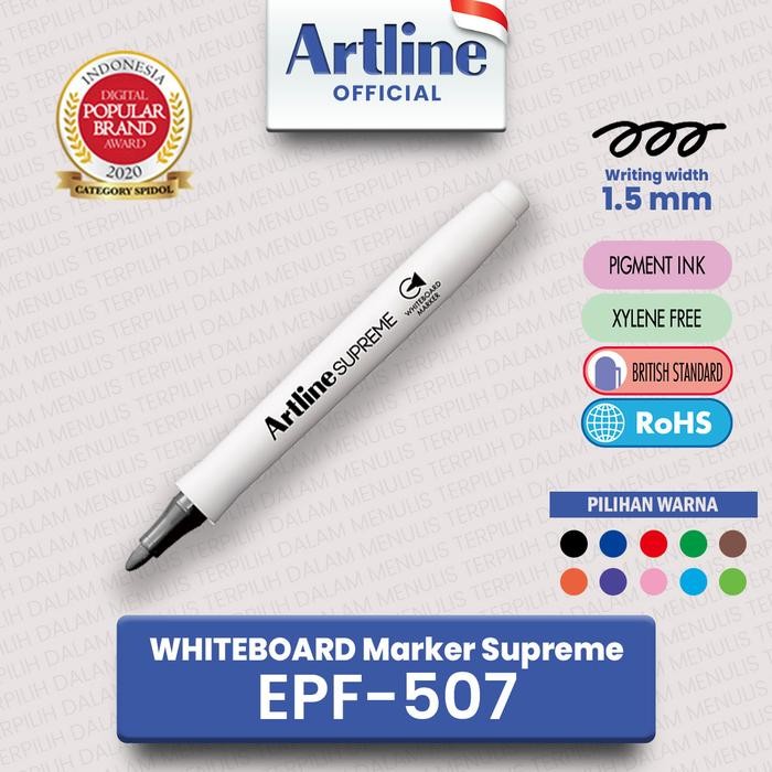 

No.OneBest- ARTLINE Spidol Supreme Whiteboard Marker EPF-507