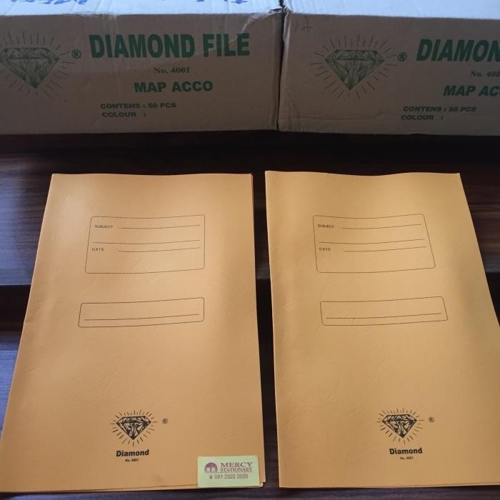 

No.OneBest- Map Kertas Acco Diamond / Stopmap Snell Kertas Bufalo