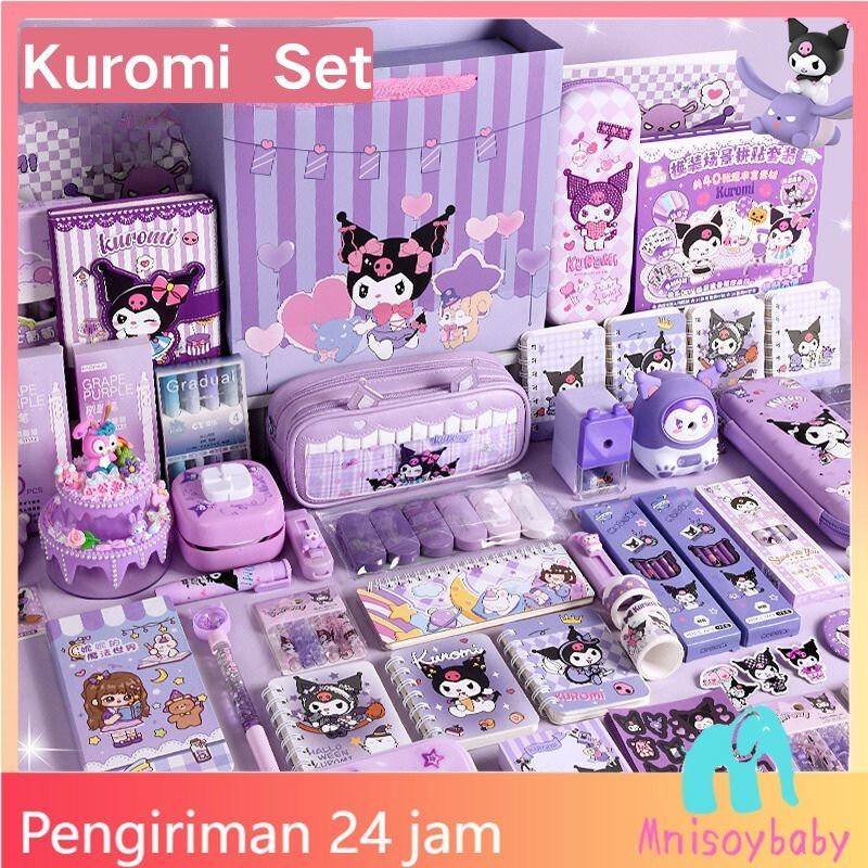 

UM1 CODSet Alat Tulis Kuromi / Kotak Hadiah Mewah Alat Tulis Set / Stationery Untuk Hadiah Anak