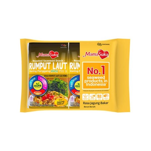 

MAMASUKA RUMPUT LAUT JAGUNG BAKAR 4.5 GR X 2