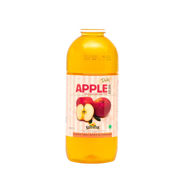 

SUNFRESH REGULAR JUICE APPLE 1 LTR - JUS
