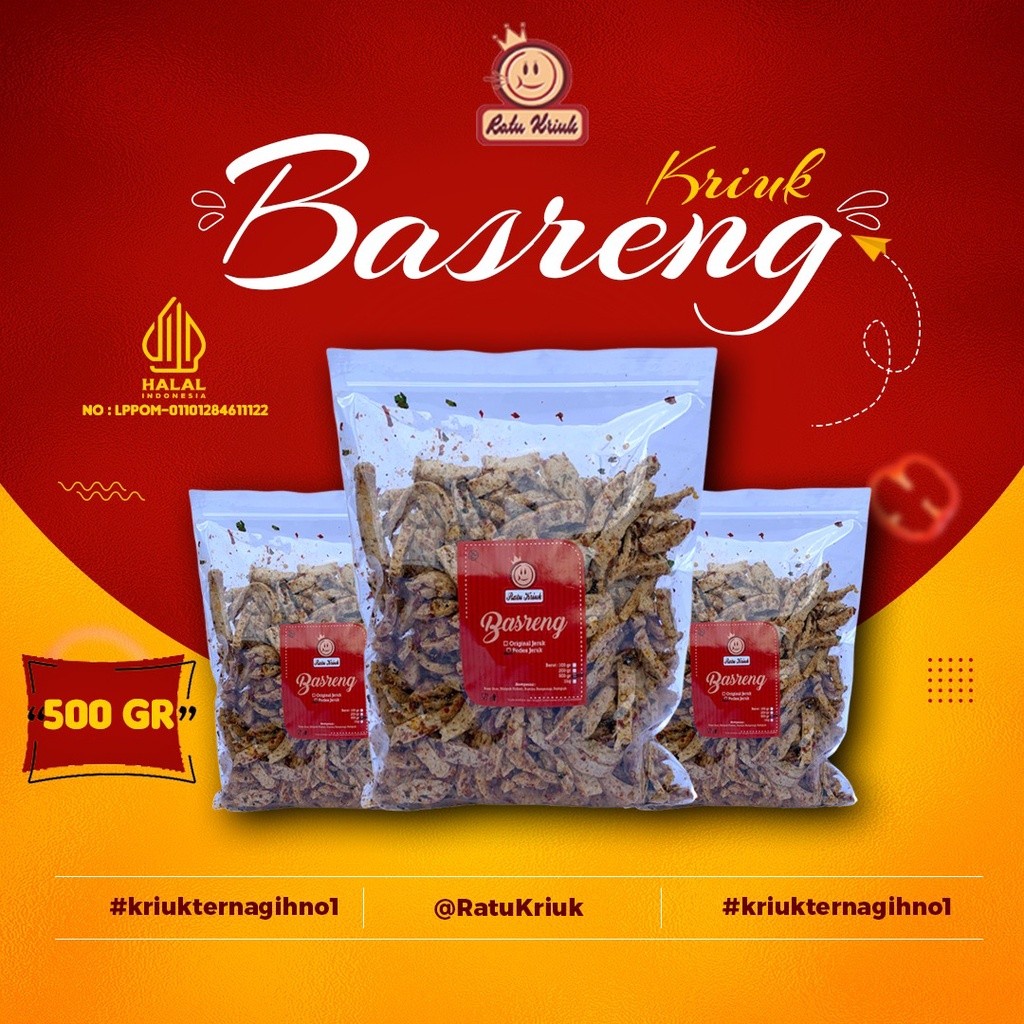 

Cemal Cemil Makyus Basreng Viral Rasa Daun Jeruk Bumbu Melimpah 500Gram By Ratu Kriuk