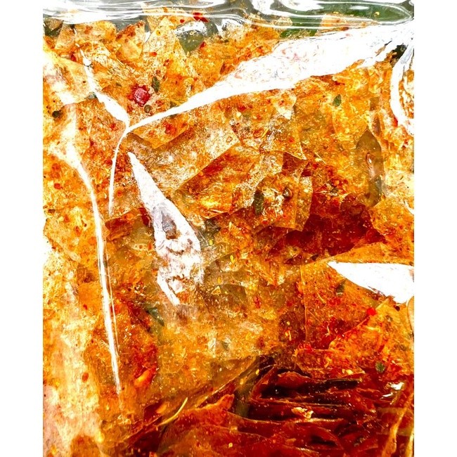 

Cemal Cemil Makyus Keripik Kaca Pedas Daun Jeruk 500Gram