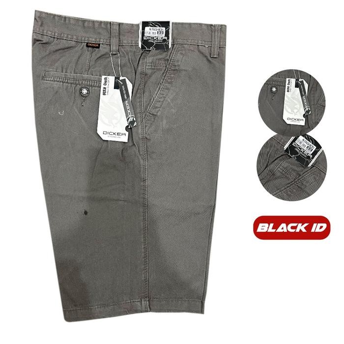 Dicker Asli Original Terbaru Celana Kanvas Pendek Putih Tulang Original Pria Chino Keren 28 Sampai