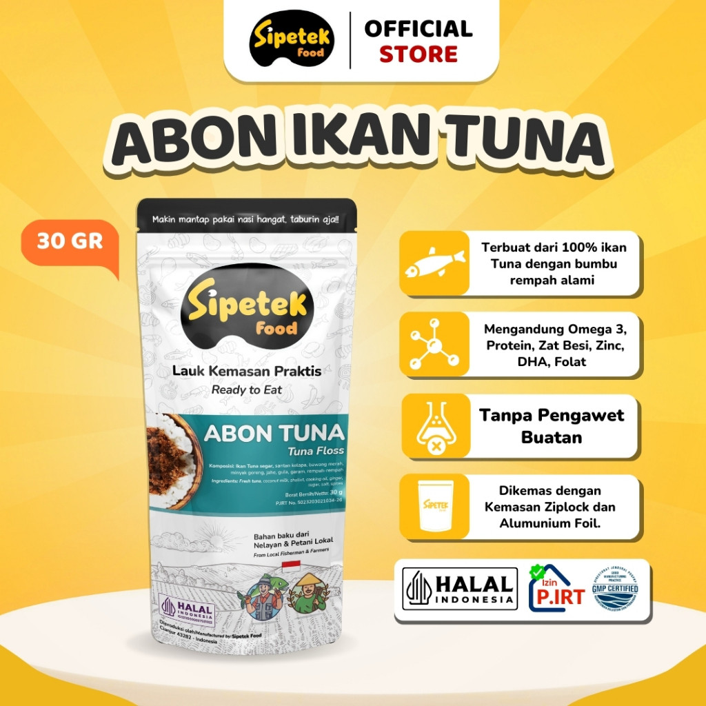 

Cemal Cemil Makyus Sipetek Lauk Pauk Crispy Ikan Halal Spp-Irt