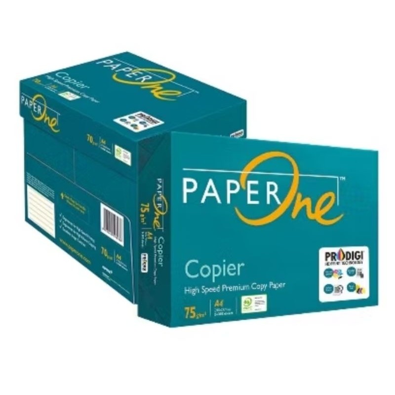 

UM1 PAPERONE HVS A4 75 GSM / Kertas HVS / Kertas Fotocopy