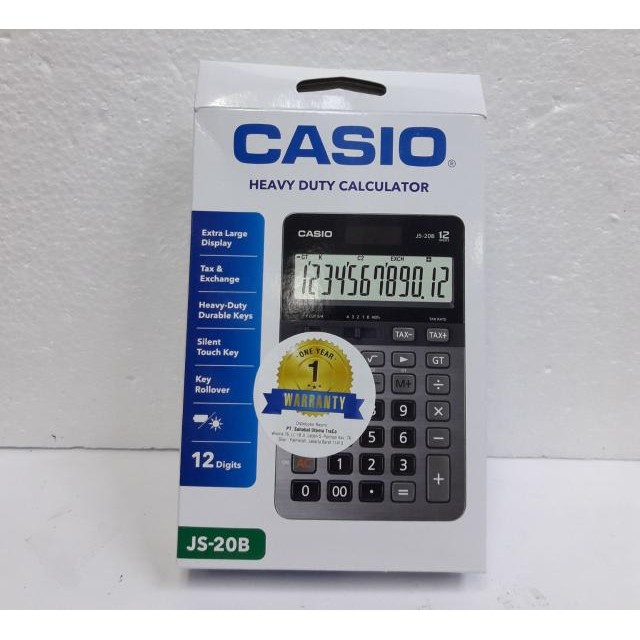 

Casio Calculator Js-20 B