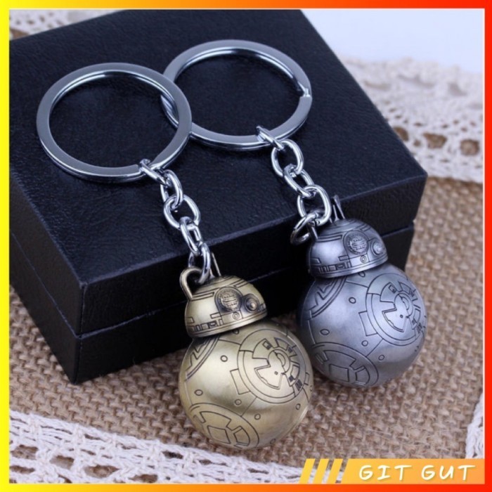 Tukuparty Keychain Gantungan Kunci Star Wars Robot Bb-8 Bb8