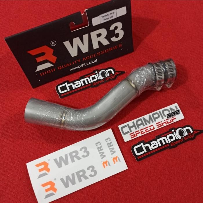Air Intake Pipa Filter Udara Velocity Wr3 All New Aerox 155 Connected