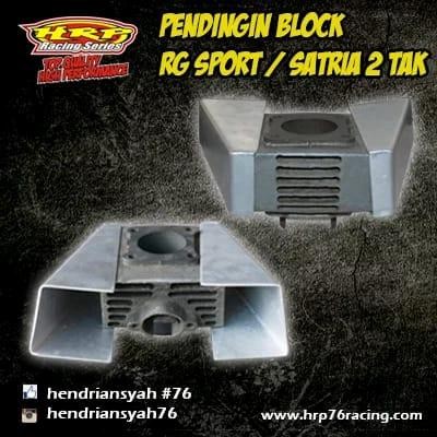 [HRP] Pendingin / Airscoop Satria 2Tak / RG Sport