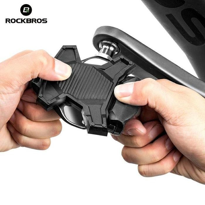 Rockbros Adaptor Pedal Cleat Roadbike Ke Flat - Pedal Adapter