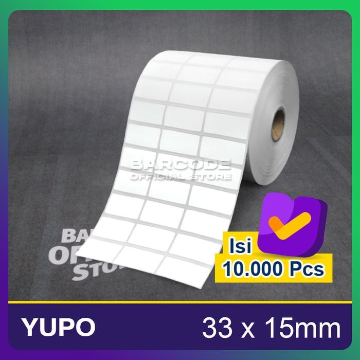 

Label Barcode 33 X 15 (3 Line) Kertas Sticker Label Yupo 33X15 #Gratisongkir